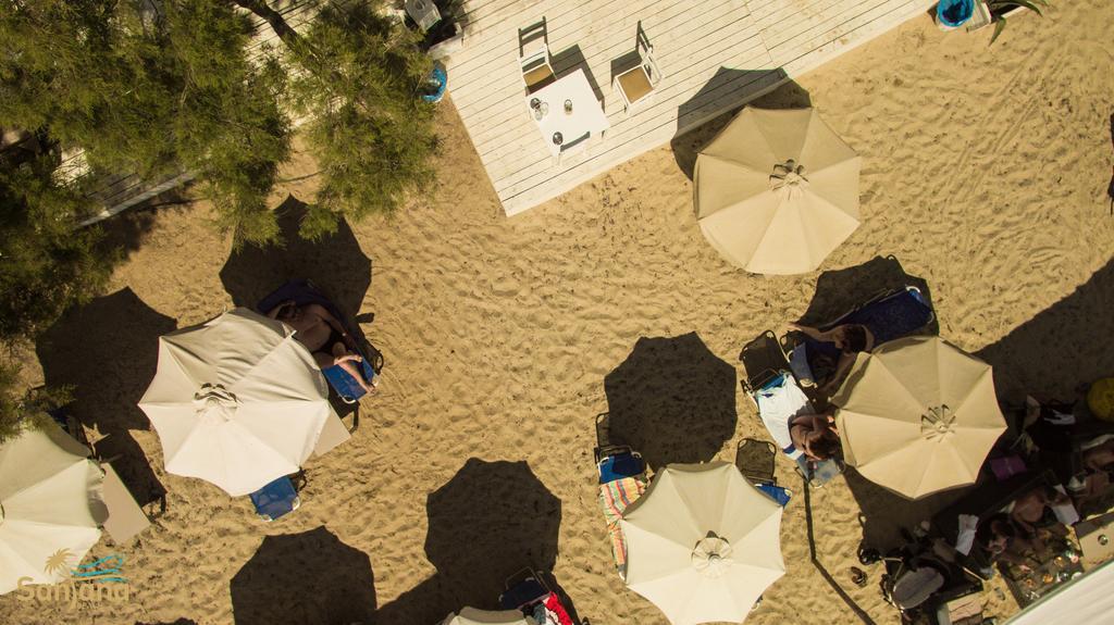Santana Beach Agia Anna  Exterior foto