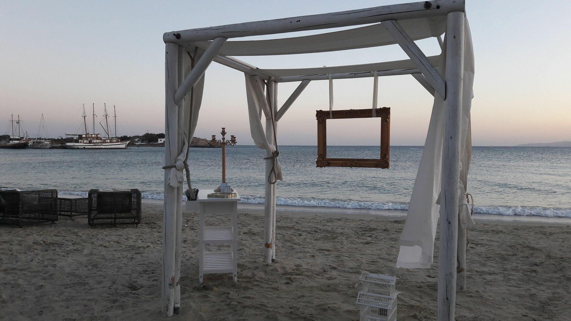Santana Beach Agia Anna  Exterior foto