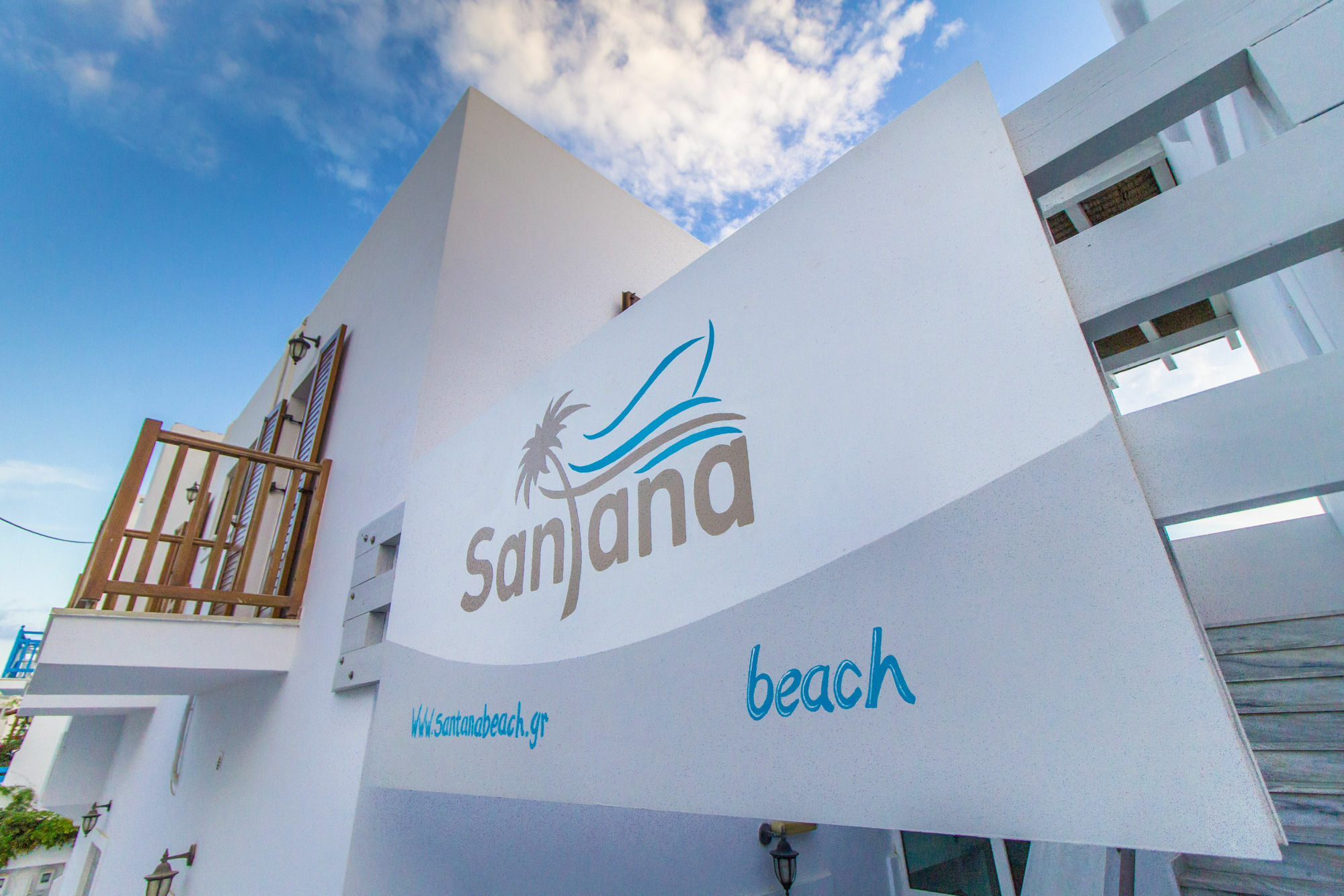Santana Beach Agia Anna  Exterior foto