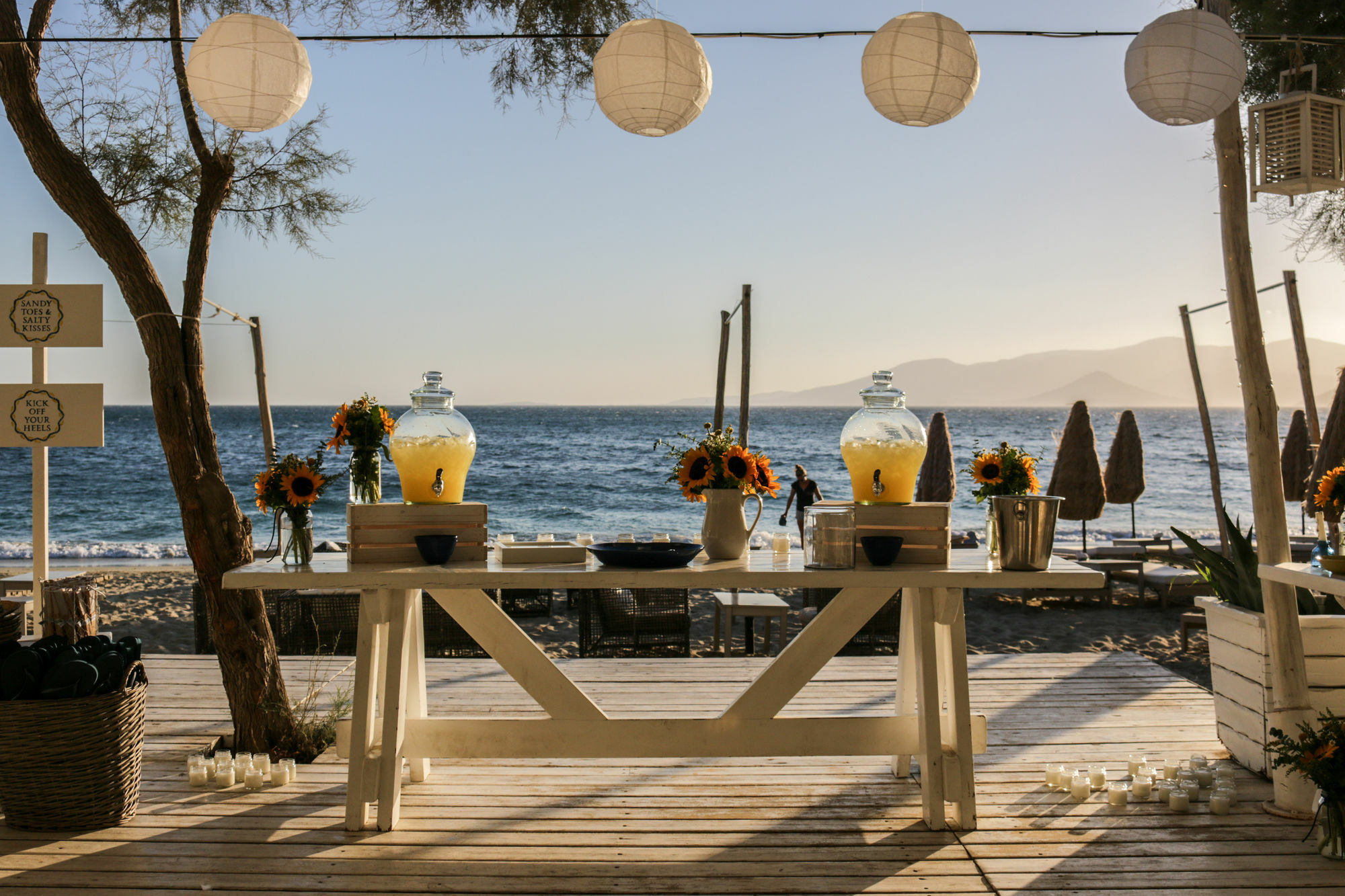 Santana Beach Agia Anna  Exterior foto