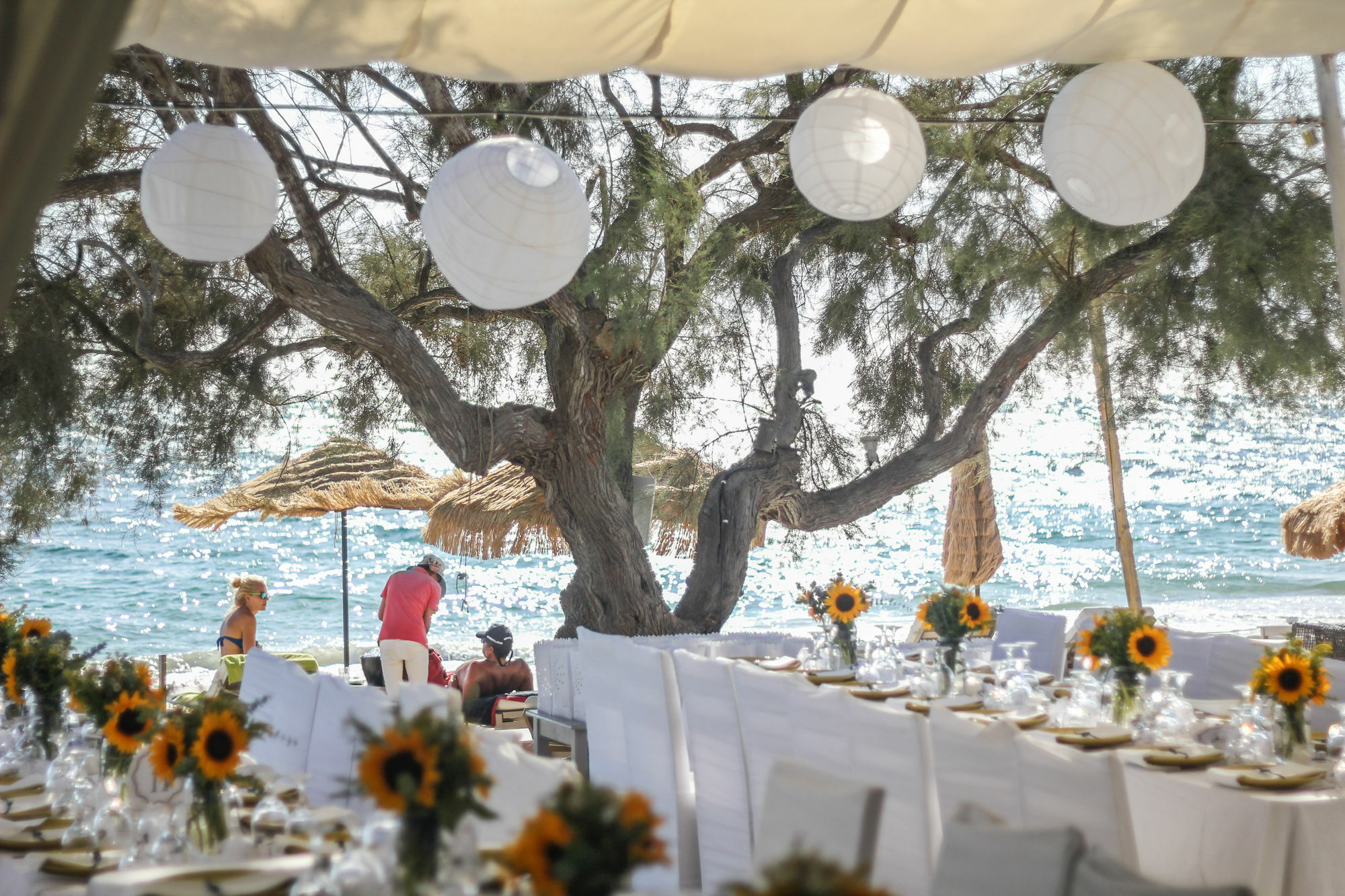 Santana Beach Agia Anna  Exterior foto