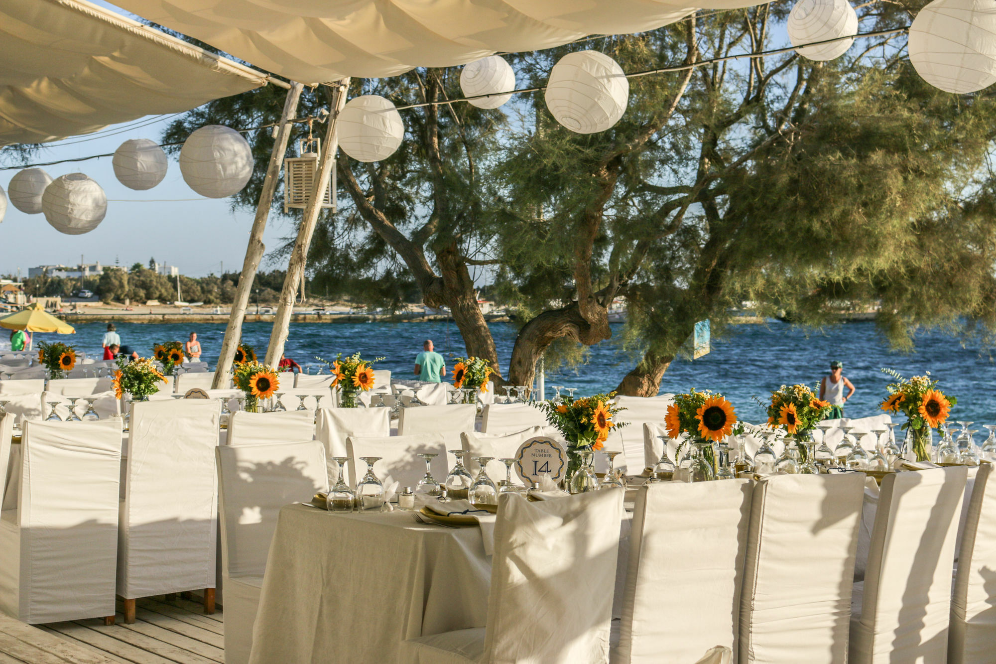Santana Beach Agia Anna  Exterior foto
